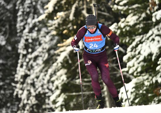 Russia Biathlon Commonwealth Cup Men Sprint