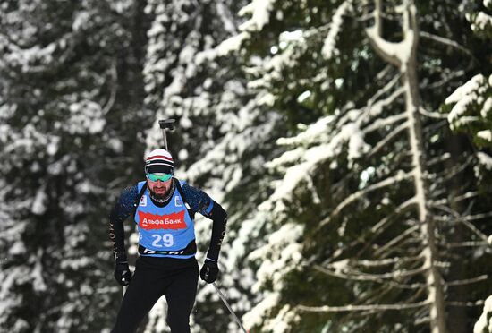 Russia Biathlon Commonwealth Cup Men Sprint