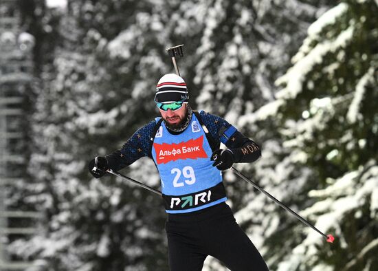 Russia Biathlon Commonwealth Cup Men Sprint