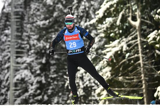 Russia Biathlon Commonwealth Cup Men Sprint