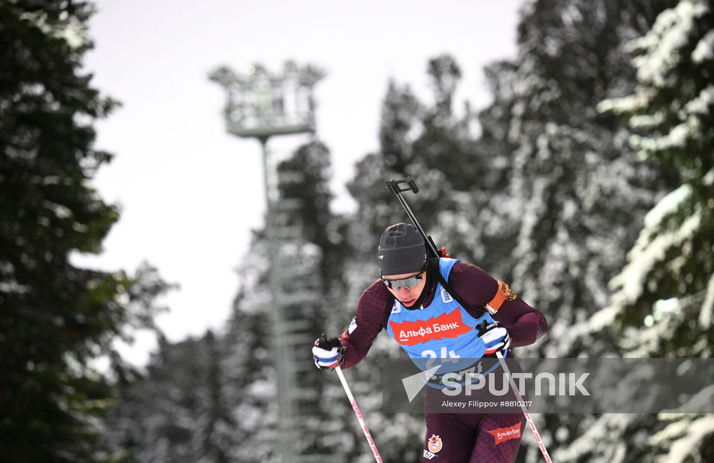 Russia Biathlon Commonwealth Cup Men Sprint