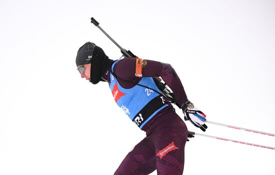 Russia Biathlon Commonwealth Cup Men Sprint