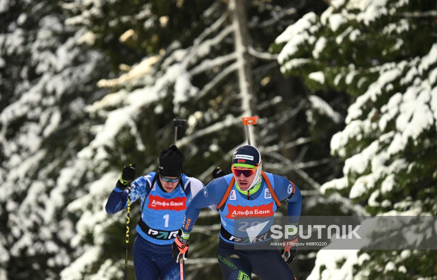 Russia Biathlon Commonwealth Cup Men Sprint