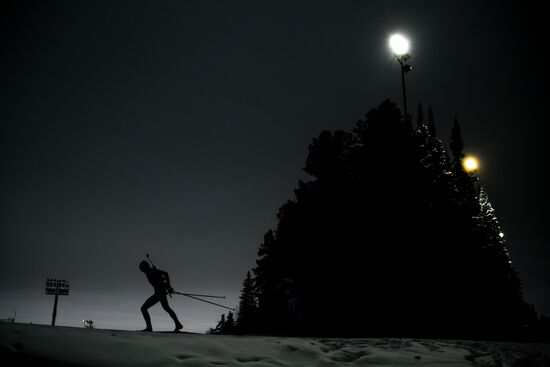 Russia Biathlon Commonwealth Cup Men Sprint