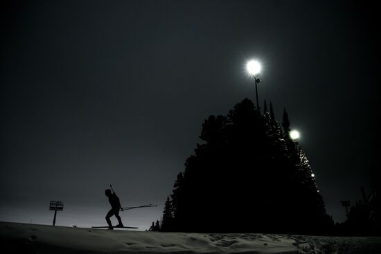 Russia Biathlon Commonwealth Cup Men Sprint