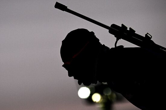 Russia Biathlon Commonwealth Cup Men Sprint