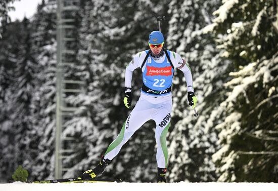 Russia Biathlon Commonwealth Cup Men Sprint