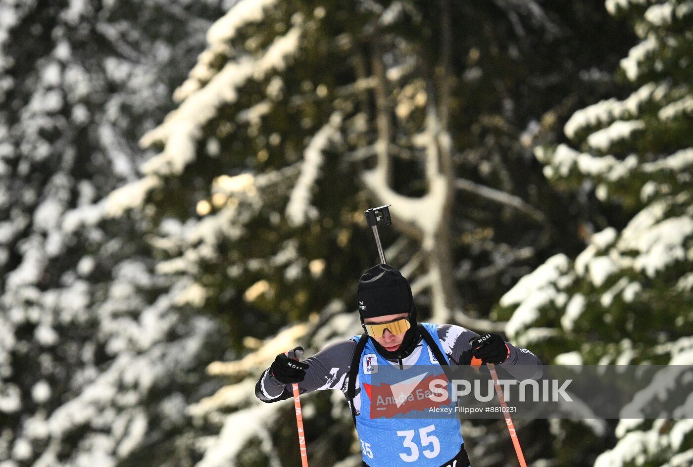 Russia Biathlon Commonwealth Cup Men Sprint