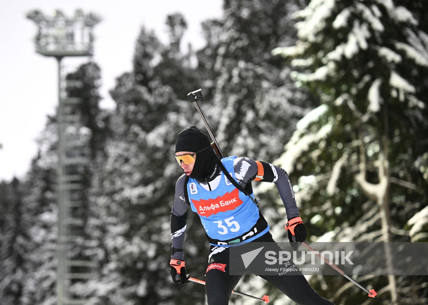 Russia Biathlon Commonwealth Cup Men Sprint