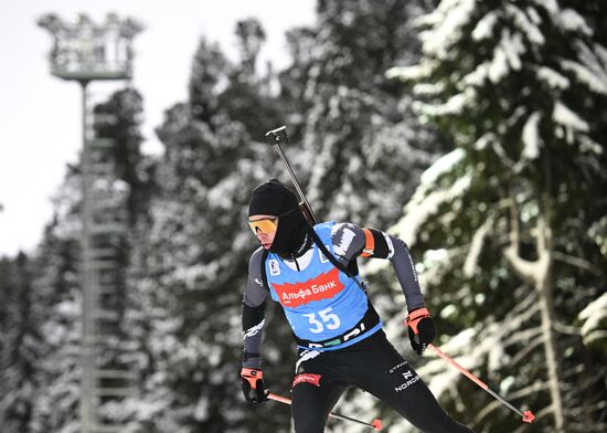 Russia Biathlon Commonwealth Cup Men Sprint