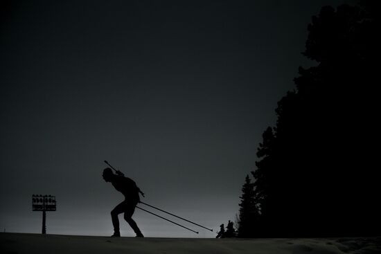 Russia Biathlon Commonwealth Cup Men Sprint