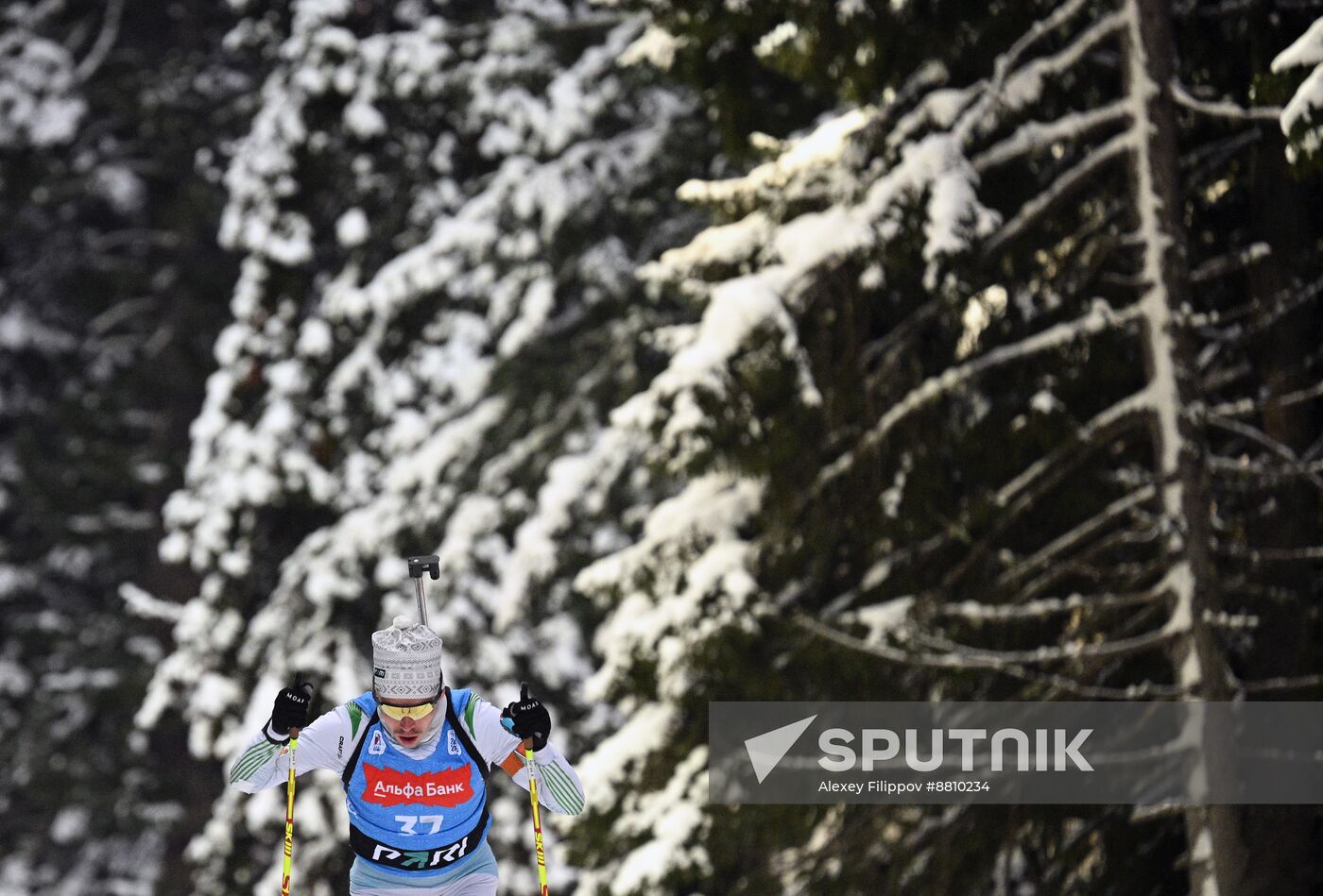 Russia Biathlon Commonwealth Cup Men Sprint