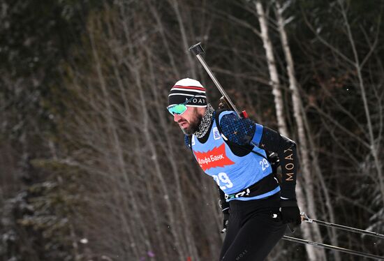 Russia Biathlon Commonwealth Cup Men Sprint