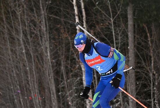 Russia Biathlon Commonwealth Cup Men Sprint