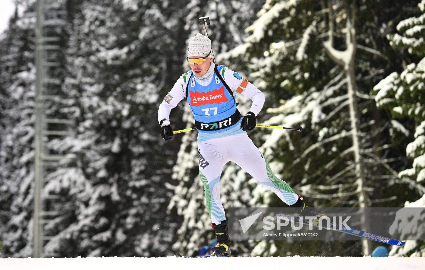 Russia Biathlon Commonwealth Cup Men Sprint