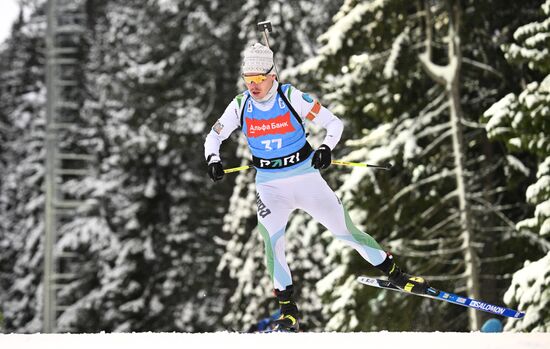 Russia Biathlon Commonwealth Cup Men Sprint