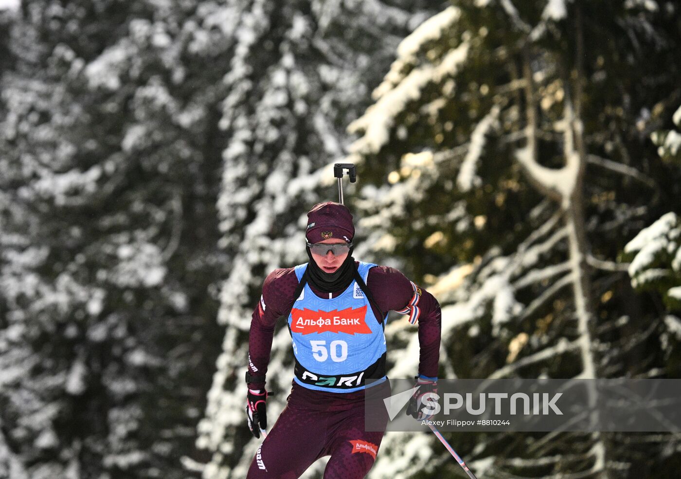 Russia Biathlon Commonwealth Cup Men Sprint