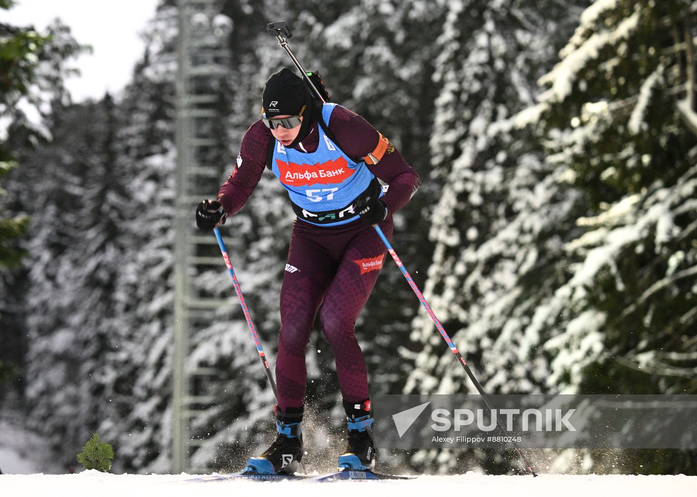 Russia Biathlon Commonwealth Cup Men Sprint