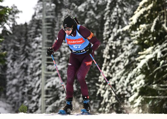 Russia Biathlon Commonwealth Cup Men Sprint