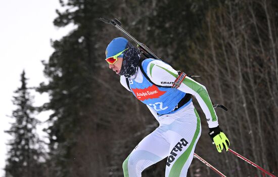 Russia Biathlon Commonwealth Cup Men Sprint