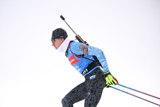 Russia Biathlon Commonwealth Cup Men Sprint