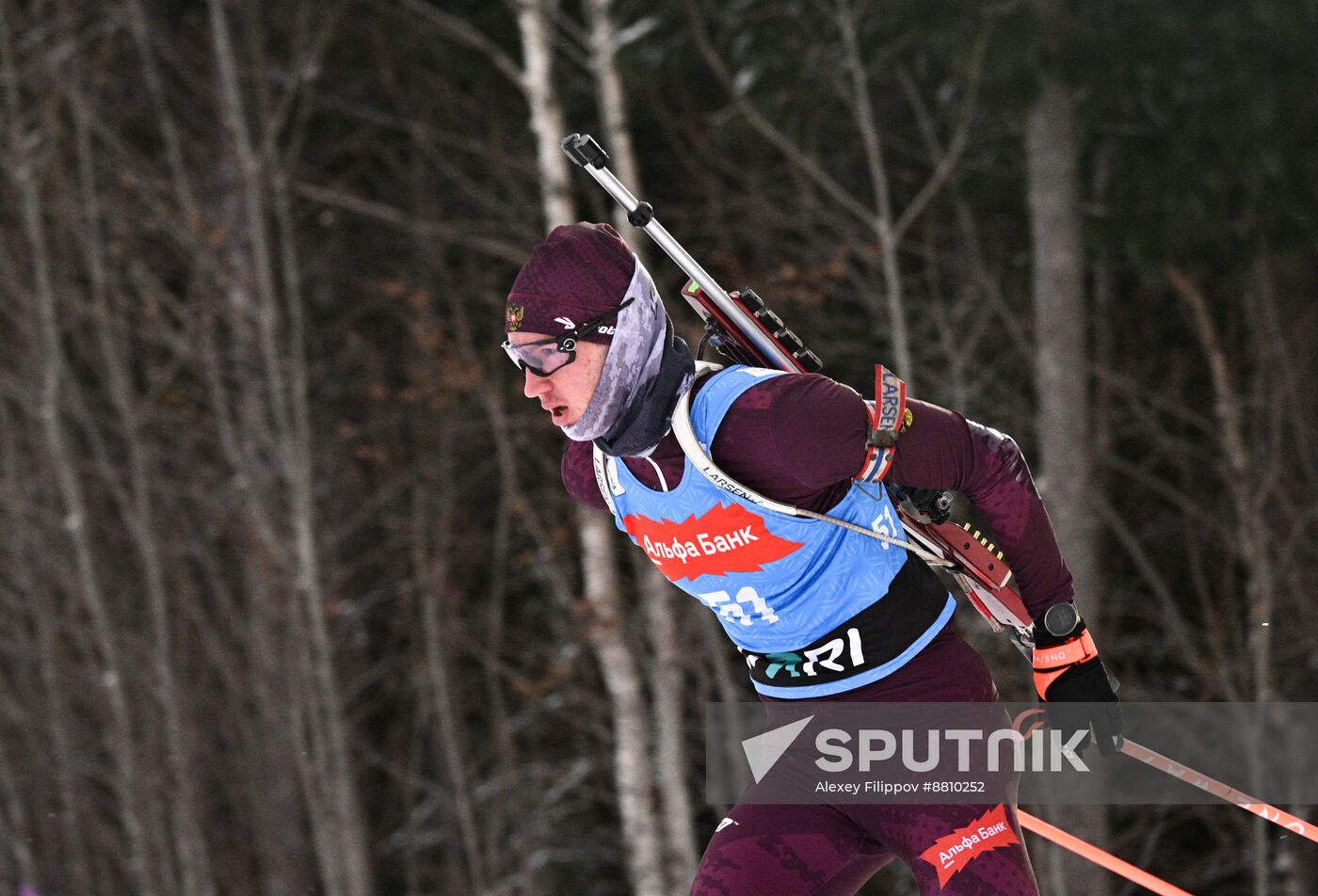 Russia Biathlon Commonwealth Cup Men Sprint