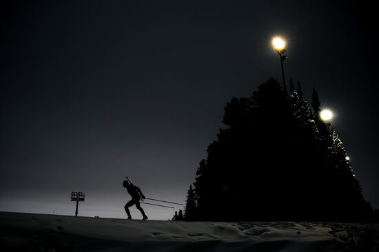 Russia Biathlon Commonwealth Cup Men Sprint