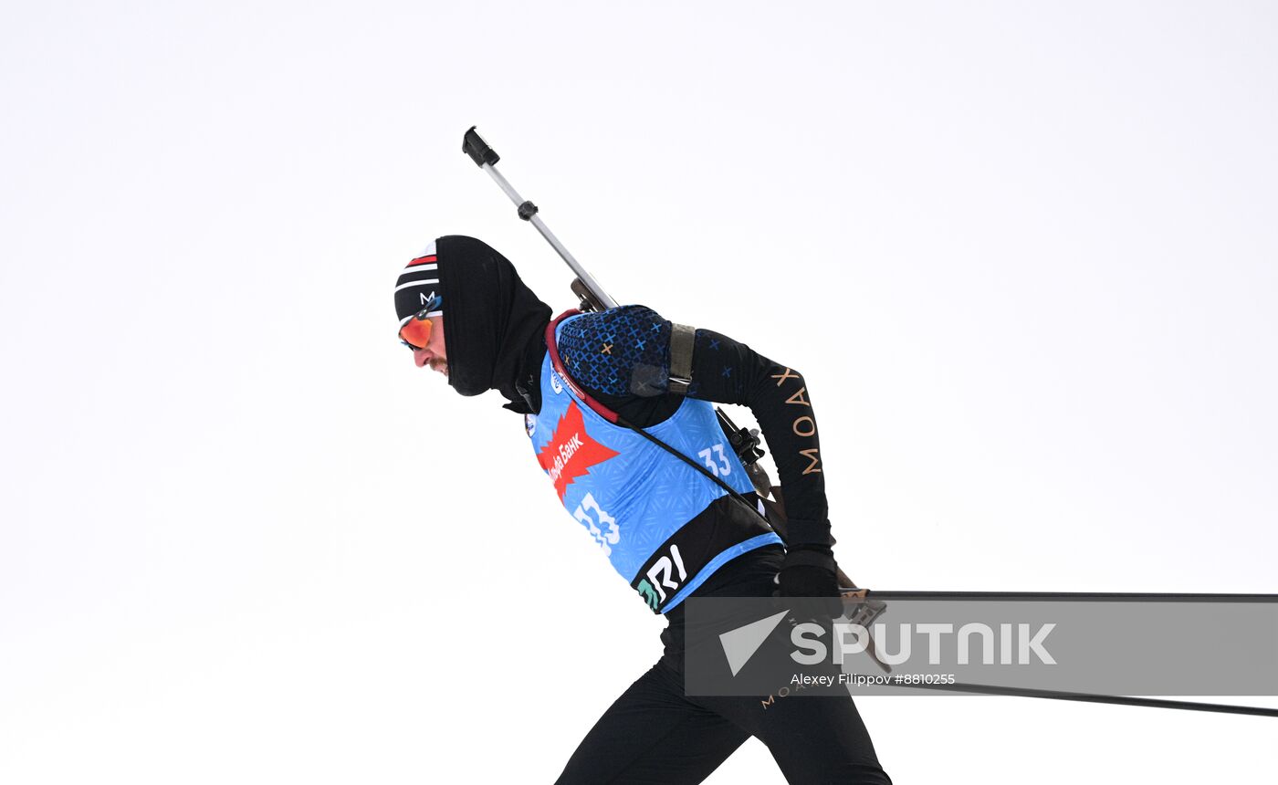 Russia Biathlon Commonwealth Cup Men Sprint