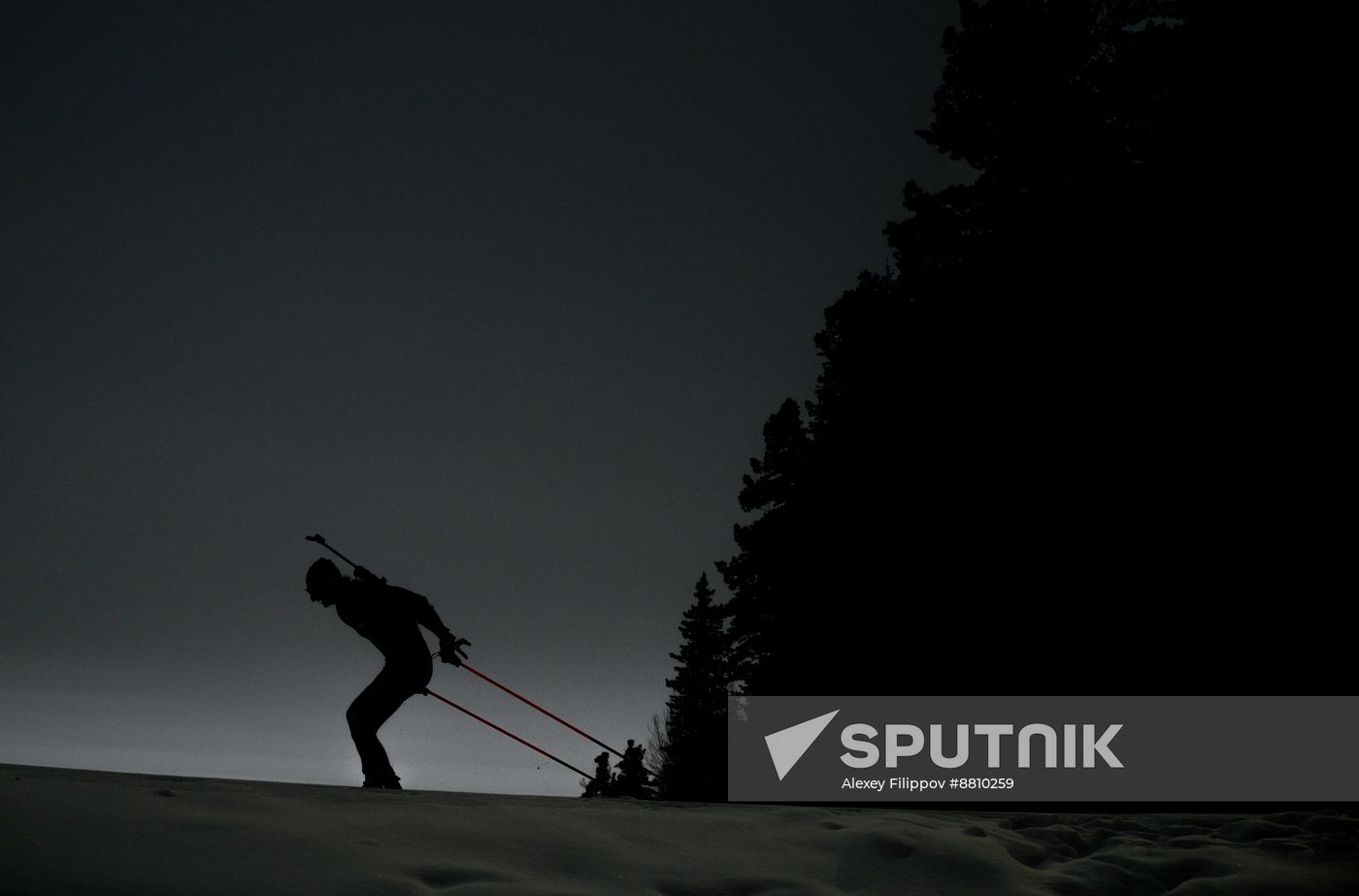 Russia Biathlon Commonwealth Cup Men Sprint