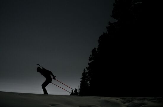 Russia Biathlon Commonwealth Cup Men Sprint