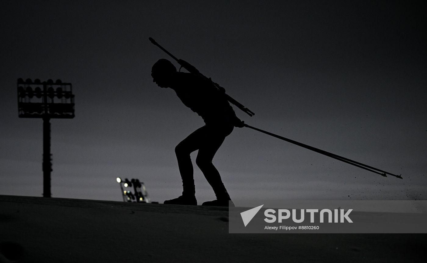 Russia Biathlon Commonwealth Cup Men Sprint