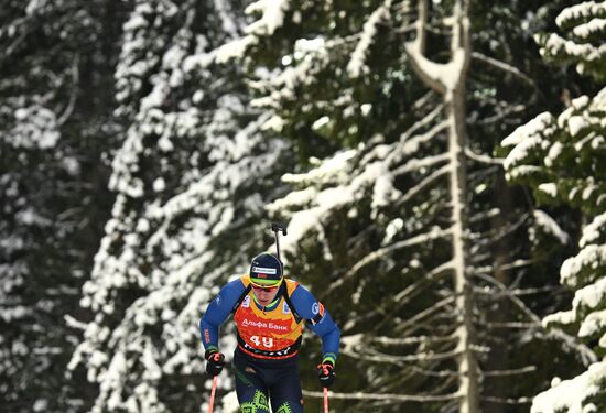 Russia Biathlon Commonwealth Cup Men Sprint