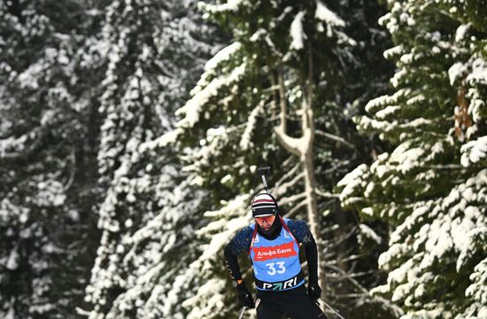 Russia Biathlon Commonwealth Cup Men Sprint