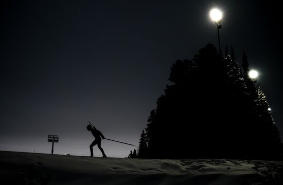 Russia Biathlon Commonwealth Cup Men Sprint