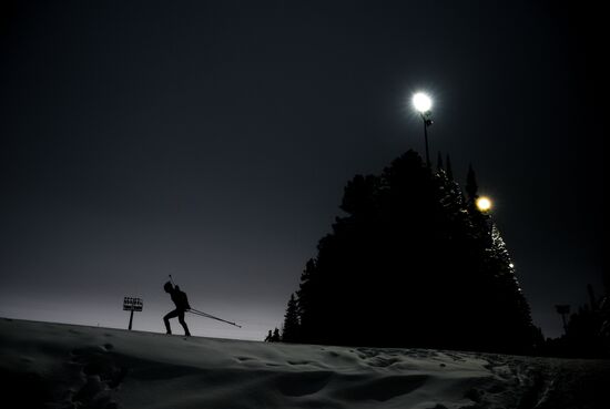 Russia Biathlon Commonwealth Cup Men Sprint