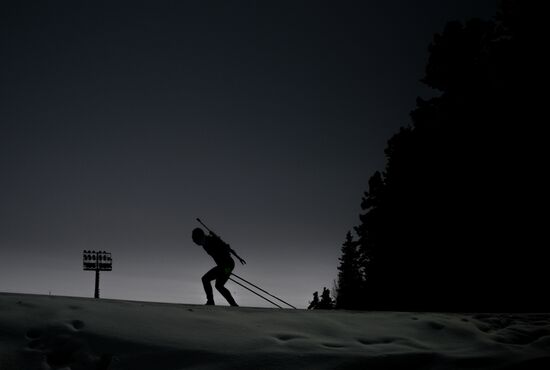 Russia Biathlon Commonwealth Cup Men Sprint