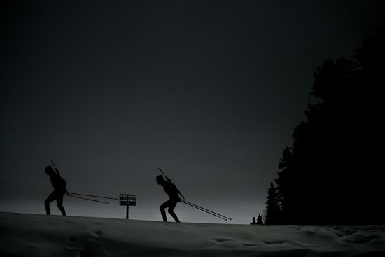 Russia Biathlon Commonwealth Cup Men Sprint