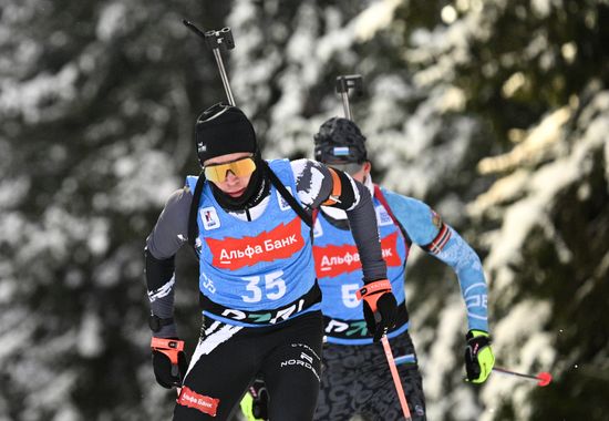 Russia Biathlon Commonwealth Cup Men Sprint