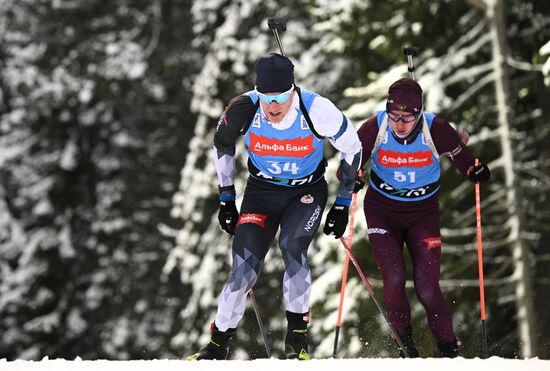 Russia Biathlon Commonwealth Cup Men Sprint