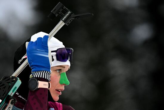 Russia Biathlon Commonwealth Cup Women Sprint