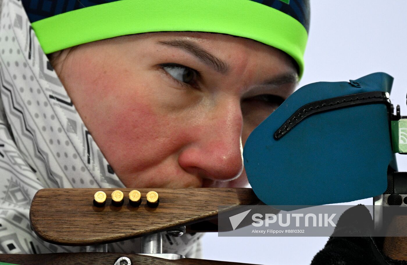 Russia Biathlon Commonwealth Cup Women Sprint