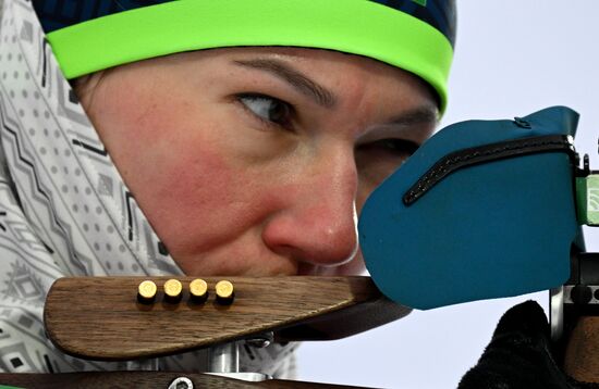 Russia Biathlon Commonwealth Cup Women Sprint