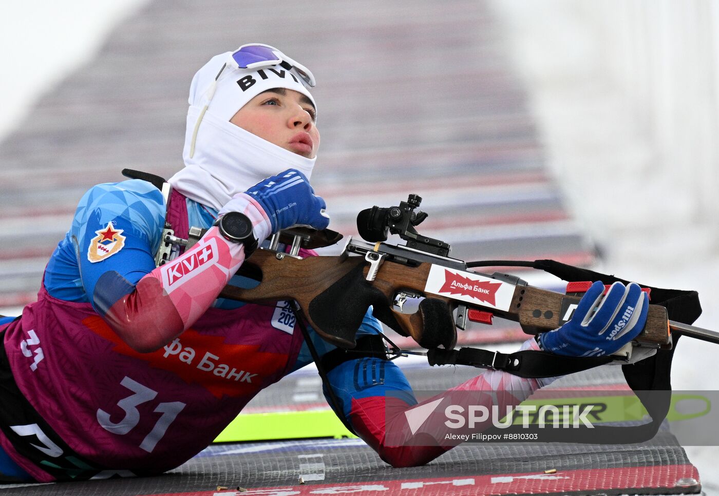 Russia Biathlon Commonwealth Cup Women Sprint