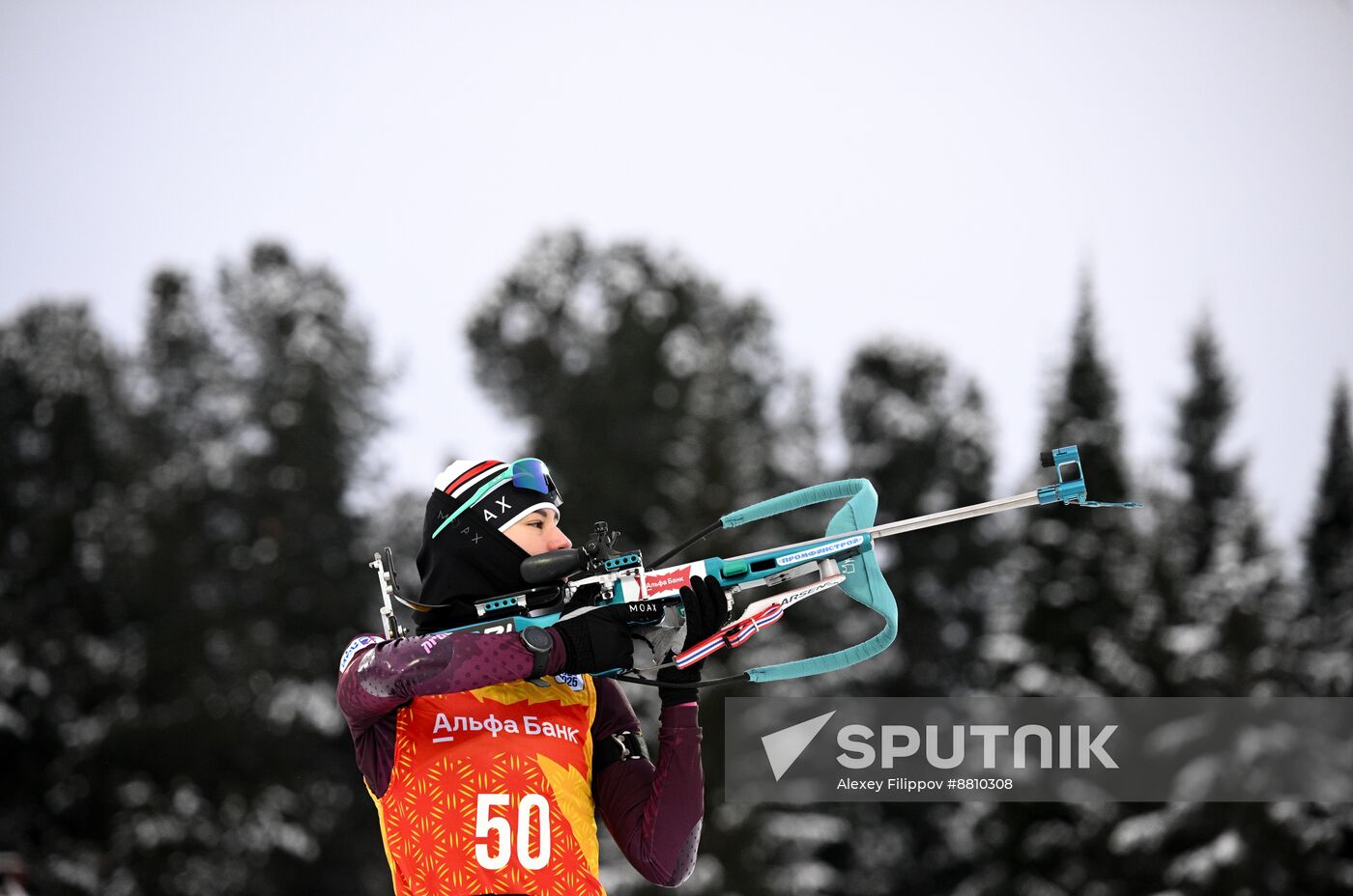 Russia Biathlon Commonwealth Cup Women Sprint