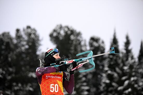 Russia Biathlon Commonwealth Cup Women Sprint