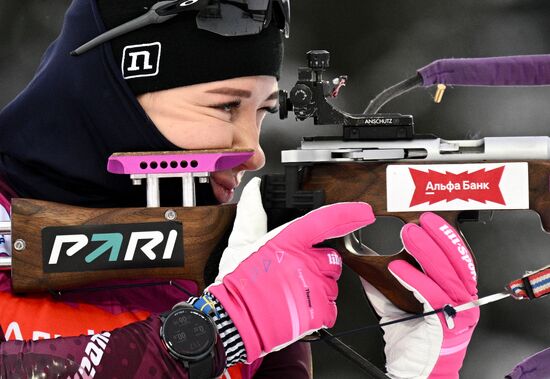 Russia Biathlon Commonwealth Cup Women Sprint