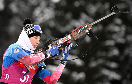 Russia Biathlon Commonwealth Cup Women Sprint