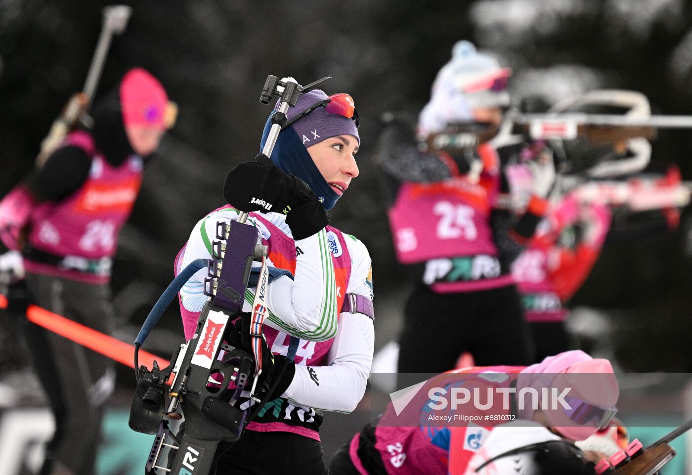 Russia Biathlon Commonwealth Cup Women Sprint