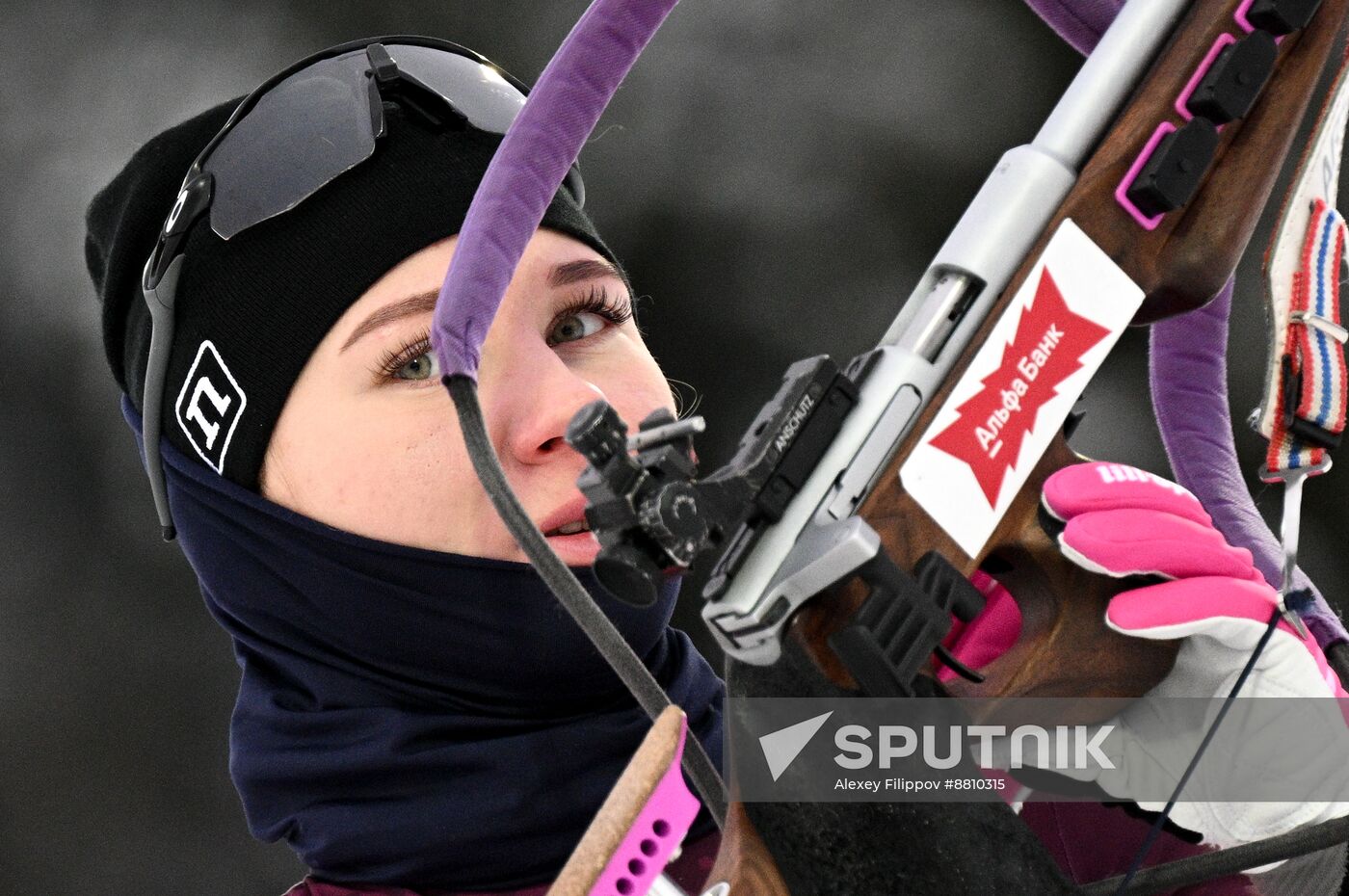 Russia Biathlon Commonwealth Cup Women Sprint