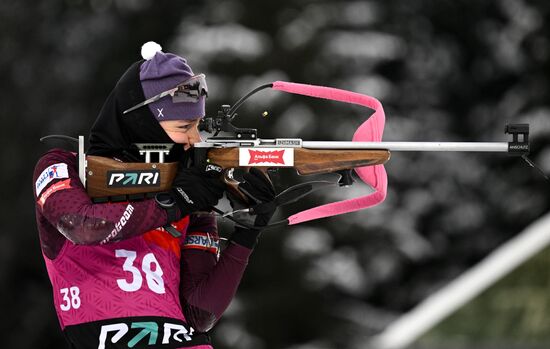 Russia Biathlon Commonwealth Cup Women Sprint